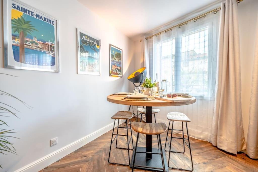 Superbe Appartement Neuf, Climatise Centre Village Le Plan-de-la-Tour Ngoại thất bức ảnh